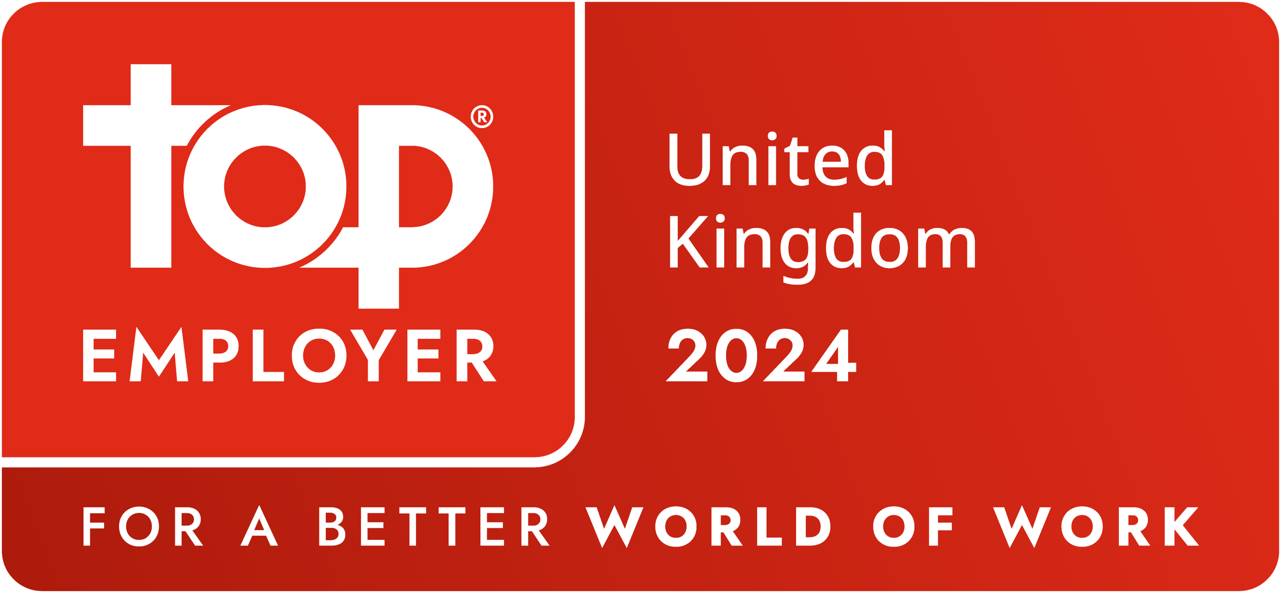 Logo for Top Employer in the United Kingdom.